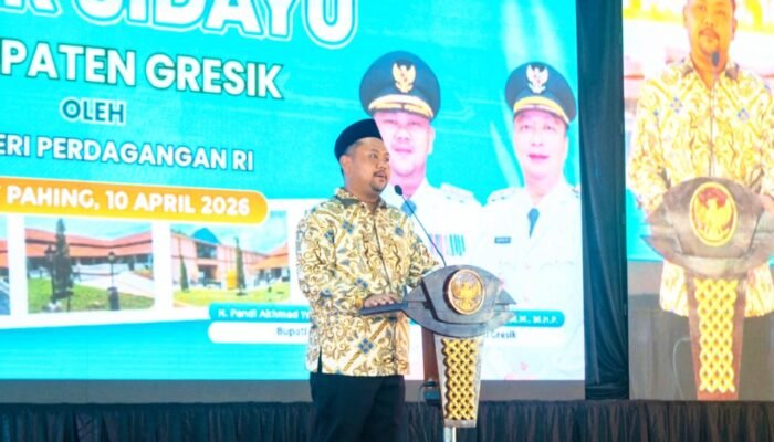 Resmi, Mendag Sulap Pasar Sidayu Gresik Jadi Modern, Pedagang Wajib Go Digital