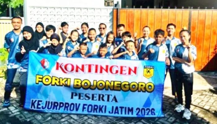 Tak Terbendung, FORKI Bojonegoro Panen Medali di Kejurprov Jatim