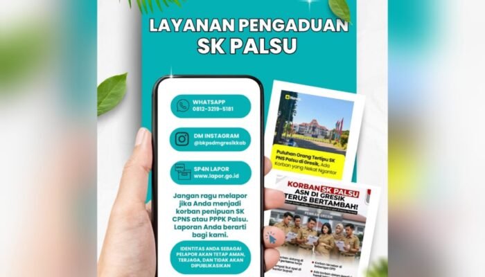 Heboh Isu Calon PNS 2026, Bupati Gresik Pastikan Itu Hoaks