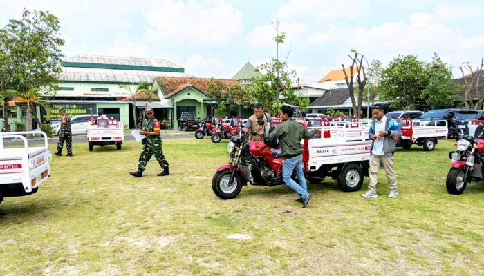 92 Roda Tiga Dibagikan ke Desa di Lamongan, TNI Turun Tangan Kawal Langsung