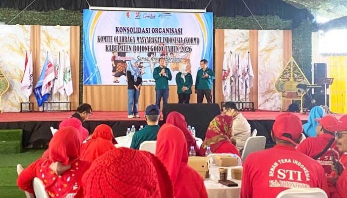 8 Ribu Lebih Pegiat Tercatat, KORMI Bojonegoro Perkuat Basis Olahraga Rakyat