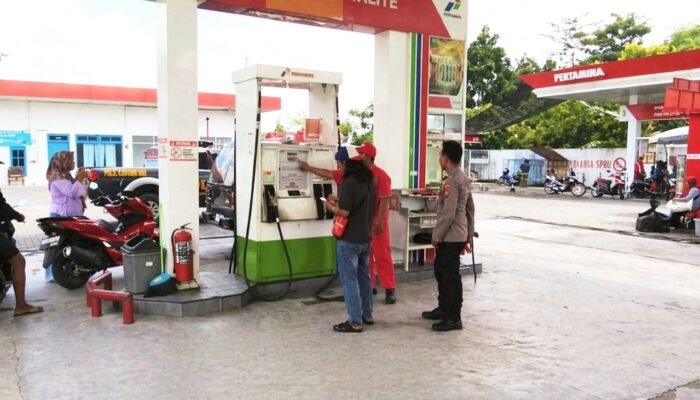 Antisipasi Kejahatan, Polsek Sugihwaras Bojonegoro Sasar Bank Hingga SPBU