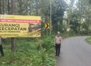 Satlantas Polres Bojonegoro Antisipasi Laka Lantas, Papan Himbauan Dipasang di Black Spot