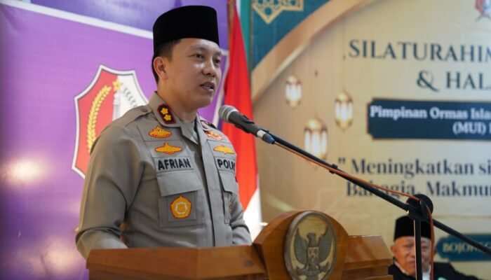 Hadiri Halal Bihalal MUI, Kapolres Bojonegoro Soroti Pengawasan Anak di Dunia Digital