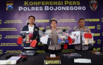 Polres Bojonegoro Ungkap 4 Kasus Pencabulan dan Persetubuhan di Lokasi Berbeda, 7 Pelaku Diamankan