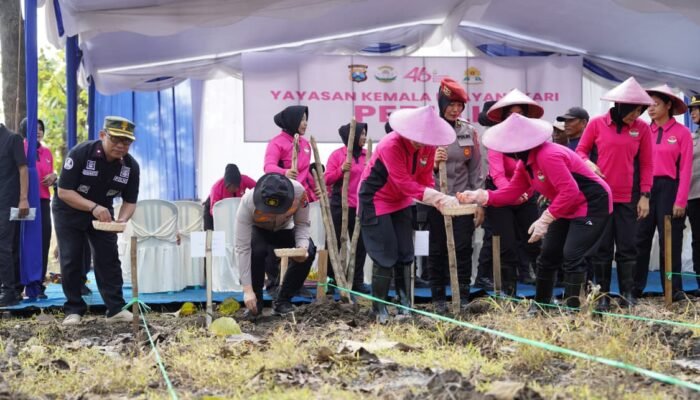 Polres Bojonegoro dan YKB Gandeng Perhutani, Optimalkan Lahan Hutan