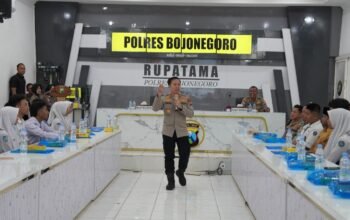 Polres Bojonegoro Gelar Program PDK 2026,Dorong Pelajar Jadi Role Model Kamtibmas