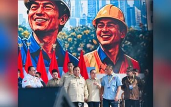Prabowo Hadir di Tengah Buruh, Janji Besar Disampaikan