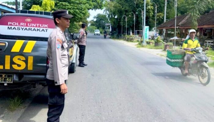 Cegah Kriminalitas, Polisi Malo Bojonegoro Intensifkan Patroli Siang