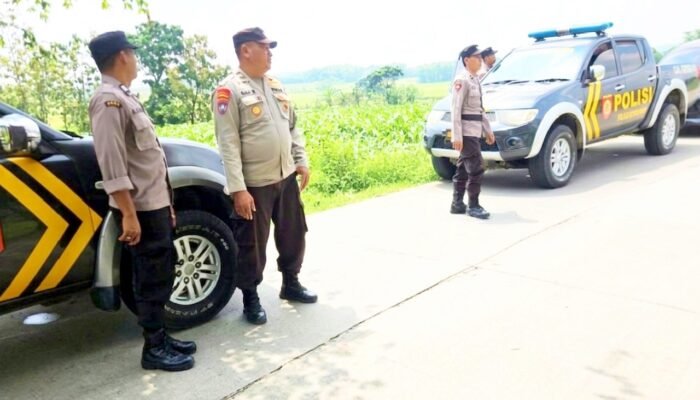 Antisipasi Konflik Silat, Polsek Kedungadem Bojonegoro Gelar Patroli Gabungan