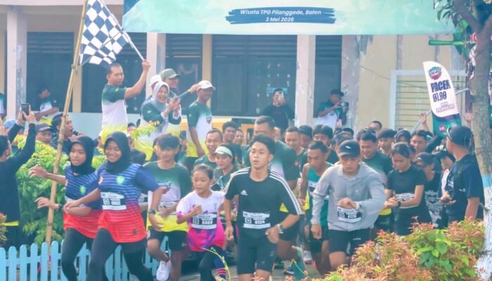 Fun Run di TPG Pilanggede Bojonegoro Diserbu Peserta, Ketua DPRD Bojonegoro Ikut Serta