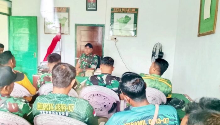 Momentum 3 Mei, Danramil Kepohbaru Bojonegoro Ajak Publik Jaga Kebebasan Pers