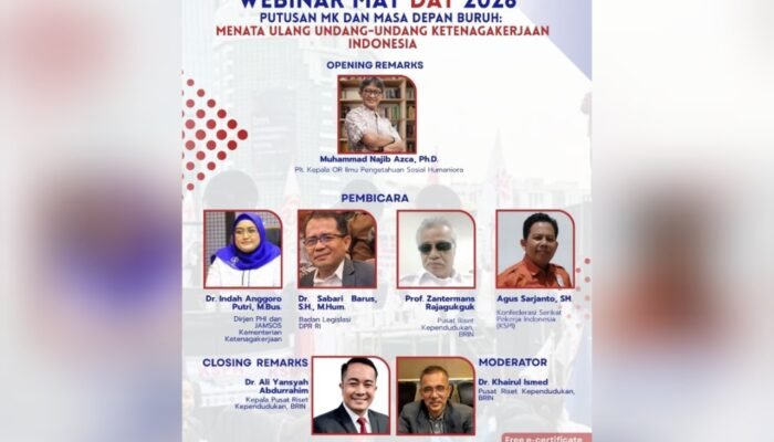 Hari Buruh 2026: Regulasi Ketenagakerjaan Bakal Dirombak, Ini Kata Pakar