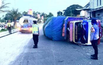 Respon Cepat Polisi Lamongan, Macet Parah Babat–Jombang Berhasil Diurai