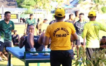 Napas Prajurit Diuji, Kodim Lamongan Gelar Tes Fisik Ketat