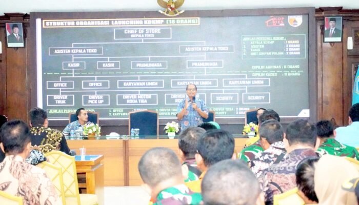 Lamongan Siap Launching 90 Koperasi Merah Putih, TNI Turun Tangan