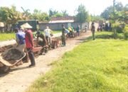 Gotong Royong TNI dan Warga di Ngimbang Lamongan, Saluran Air Kembali Lancar