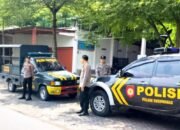 Cegah Kriminalitas, Dua Polsek di Bojonegoro Gelar Patroli Bersinggungan