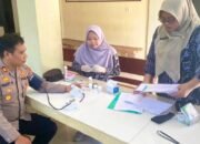 Kapolsek Kasiman Apresiasi Program CKG, Polisi Kini Lebih Siap Layani Masyarakat