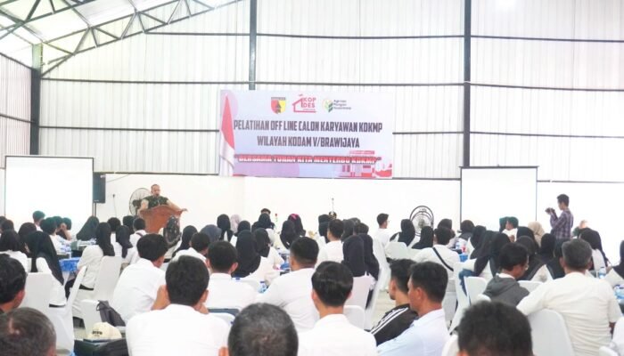 Jelang Launching, 180 Calon Penggerak Koperasi Desa Digembleng di Lamongan