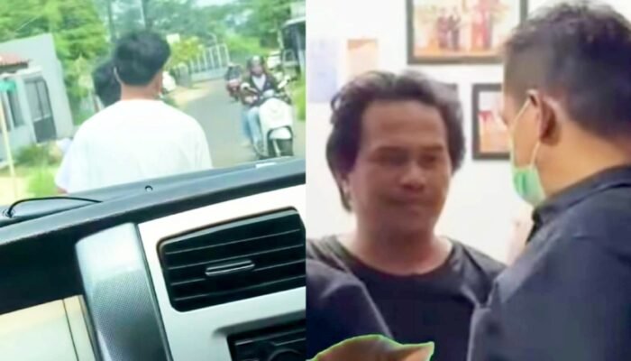 Detik-detik Pemotor Ngamuk dan Tendang Ambulance di Depok, Pelaku Kini Diamankan