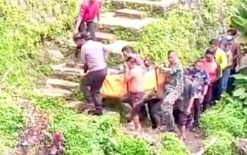 Terpeleset Saat Foto Bersama, Santriwati Ponpes Banyumas Tenggelam di Curug Kanesia