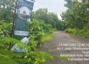 Akses Jalan Dipalang, Proyek Perumahan di Jimbaran Badung Terancam Lumpuh
