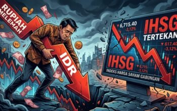 IHSG dan Rupiah Tertekan, FINE Institute Soroti Rapuhnya Struktur Pasar Modal Indonesia