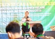 Hadiri Konfercab HMI, Nurul Azizah Soroti Ancaman Bojonegoro Pasca Migas