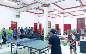 Kompikoba Kota Batu Jadi Ajang Silaturahmi Pencinta Pingpong