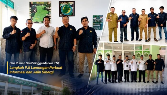 Safari Audiensi PJI Lamongan Berlanjut, RSUD, Kemenag hingga Kodim Diajak Kolaborasi