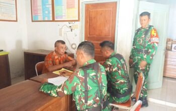 Desa Maur Jadi Lokasi Latihan Teritorial Babinsa Kodim Lamongan
