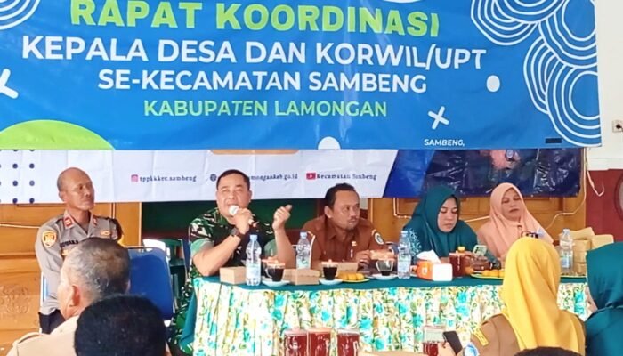 Forkopimcam Sambeng Lamongan Perkuat Kolaborasi Demi Kemajuan Daerah