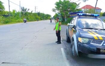 Polisi Sisir Perkampungan hingga Bank, Kapolsek Kalitidu Bojonegoro Beri Peringatan Ini