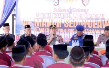 Seru, Santri Al Manar Belajar Tugas Satpolairud dan Cara Bertahan Saat Bencana
