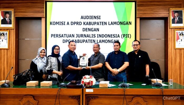 PJI dan DPRD Lamongan, Pers Diminta Tetap Tajam dan Independen