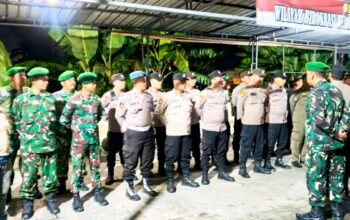 TNI Polri dan Pesilat Bersatu, Takbiran di Pucuk Lamongan Berjalan Kondusif