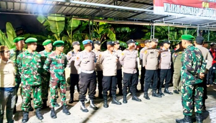 TNI Polri dan Pesilat Bersatu, Takbiran di Pucuk Lamongan Berjalan Kondusif