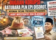 KOSMAK Sebut Mafia Batubara Dipasok ke PLTU PLN Rugikan Negara Belasan Triliun per Tahun