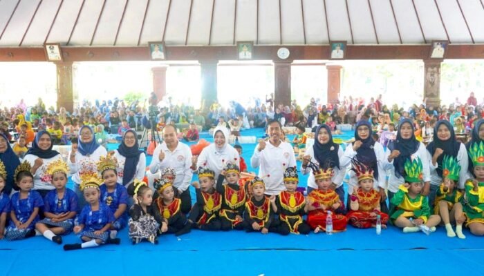 Bojonegoro Siapkan Generasi Emas, Ratusan Anak TK Ikuti Festival Kreativitas