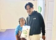 Peduli Masyarakat, BNPG Bagikan Bantuan Sembako di Desa Bunga Bone Balango