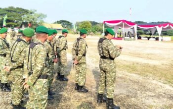 Kodim Lamongan Nyalakan Semangat Nasionalisme Lewat KRBK