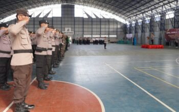 Perkuat Kebersamaan, Polres Bojonegoro Gelar Sabuk kamtibmas Jaga Kondusivitas