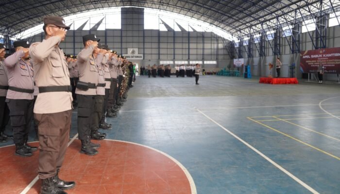 Perkuat Kebersamaan, Polres Bojonegoro Gelar Sabuk kamtibmas Jaga Kondusivitas