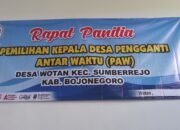 Jelang Penutupan Pendaftaran Pilkades PAW Desa Wotan, Tiga Kandidat Lolos Admintrasi