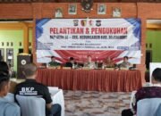 BKP Tingkat Desa Dikukuhkan, Kapolres Bojonegoro Ajak Masyarakat Rawat  Kondusivitas