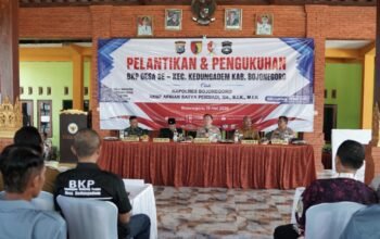 BKP Tingkat Desa Dikukuhkan, Kapolres Bojonegoro Ajak Masyarakat Rawat  Kondusivitas