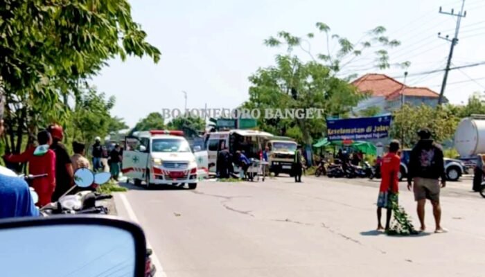 Kecelakaan Maut di Jalan Bojonegoro-Cepu, Pengendara Motor Tewas