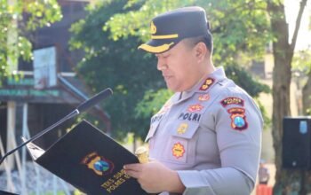 Sertijab Pejabat Utama Polres Batu, Kapolres Tekankan Pelayanan Masyarakat