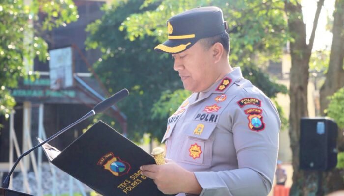 Sertijab Pejabat Utama Polres Batu, Kapolres Tekankan Pelayanan Masyarakat
